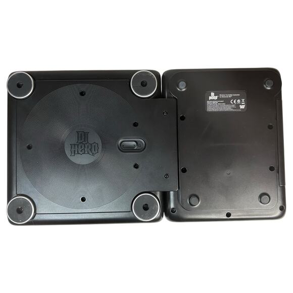 2009 DJ Hero Turntable & Game Disc Bundle Nintendo Wii Activision TESTED & WORKS - Picture 13 of 16